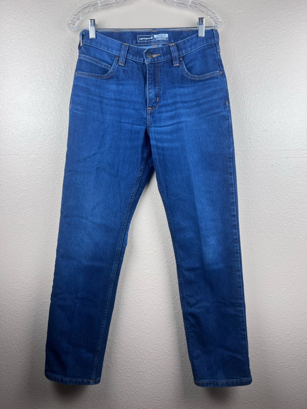Carhartt Straight Fit Jeans Men’s 30x32 Blue Denim Pants
